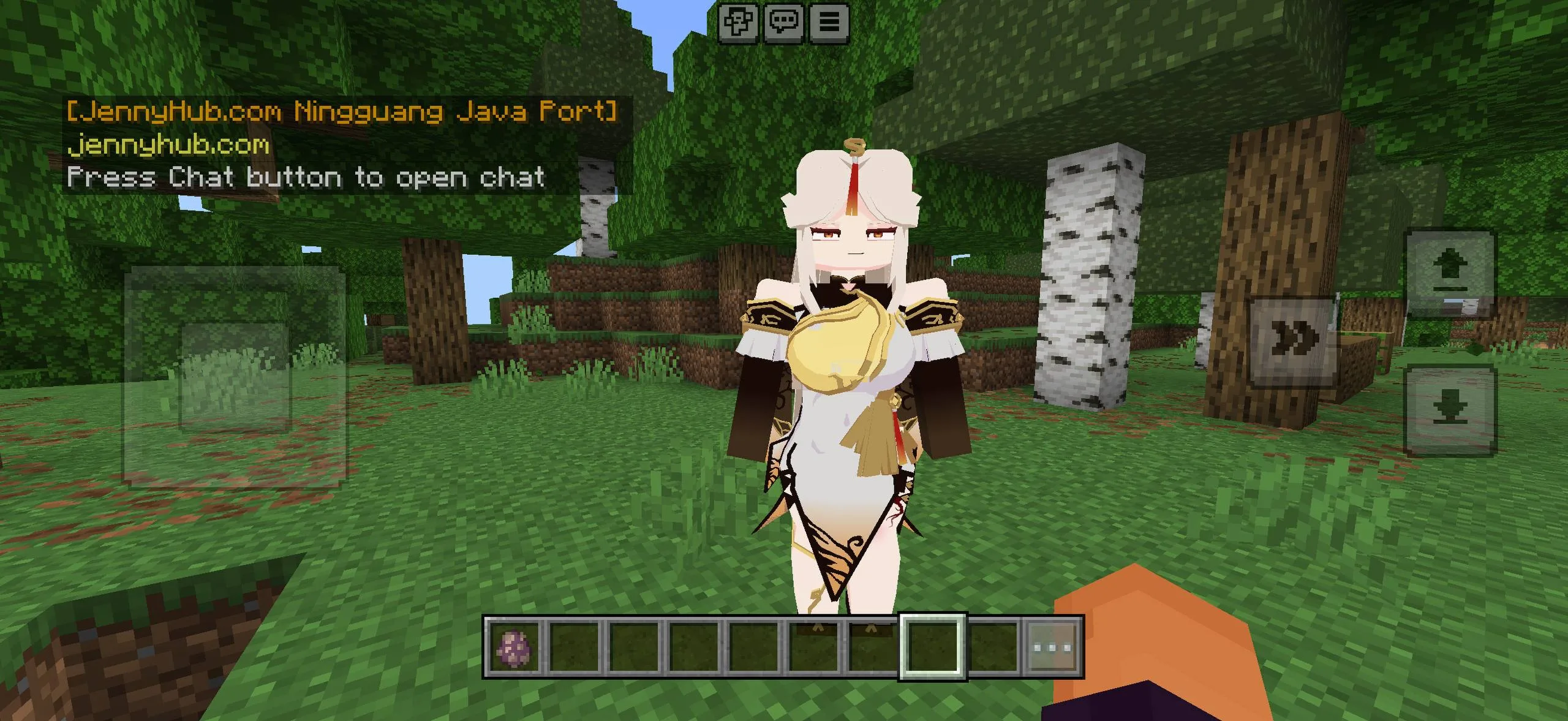Jenny Mod Ellie Pack extra character model for Minecraft PE