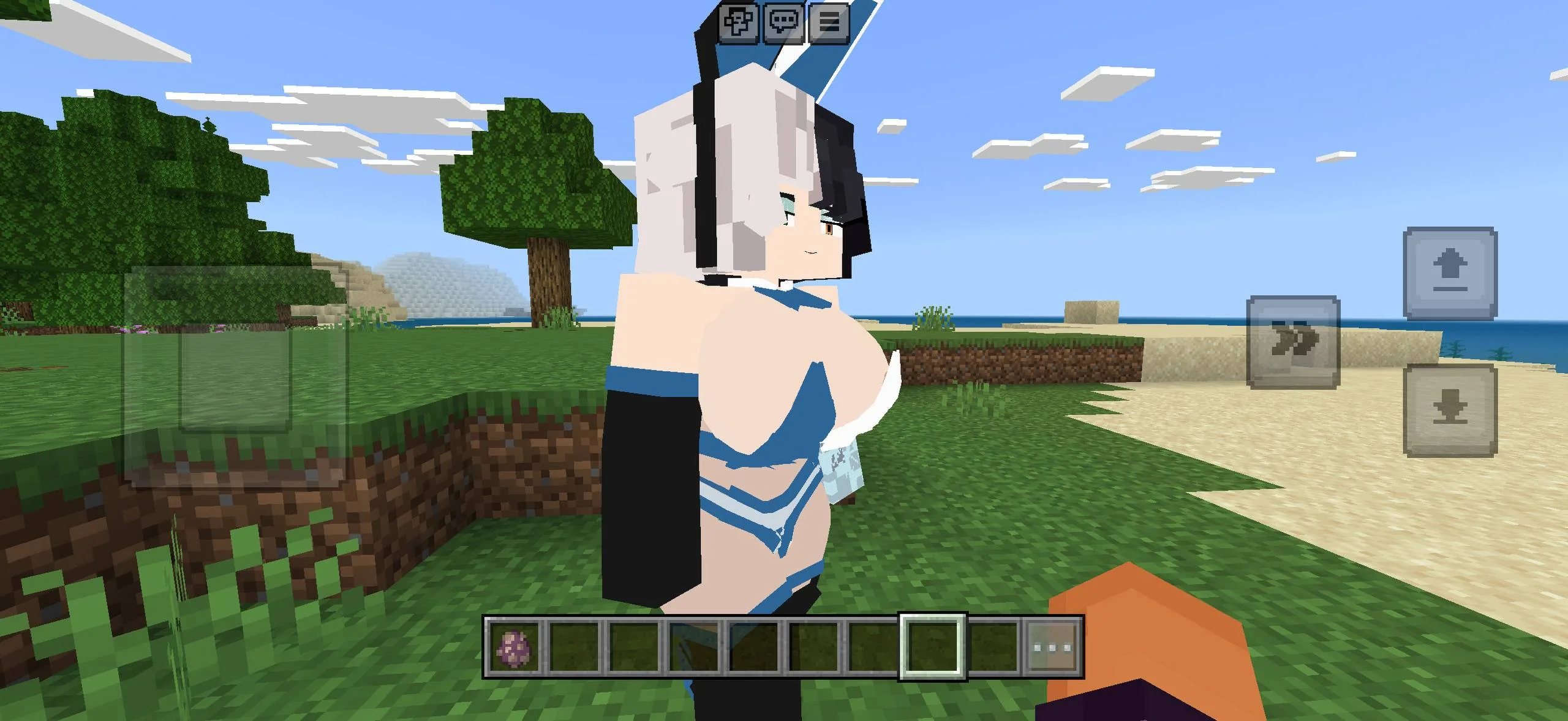 Jenny Mod Ellie Pack Bedrock skin screenshot