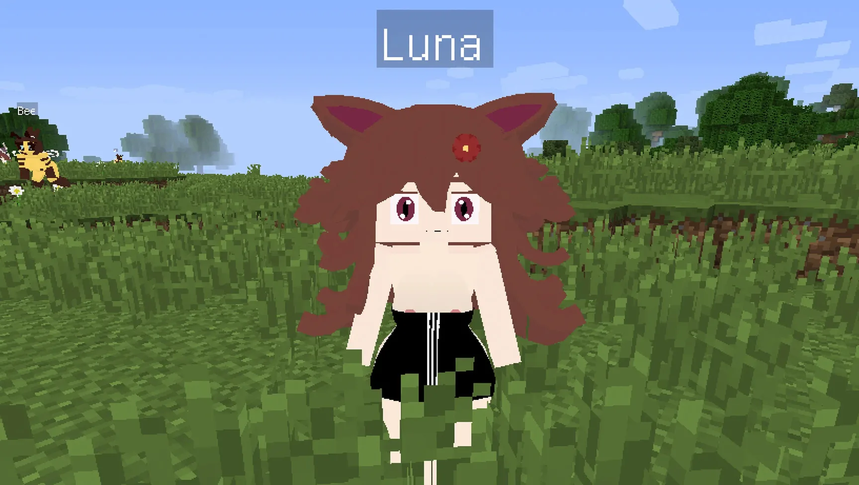 Luna character in Jenny Mod Java