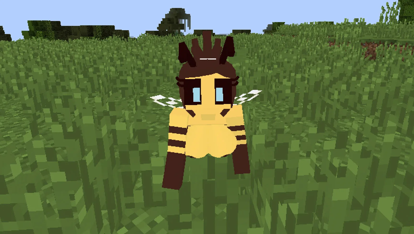 Bee character in Jenny Mod Java