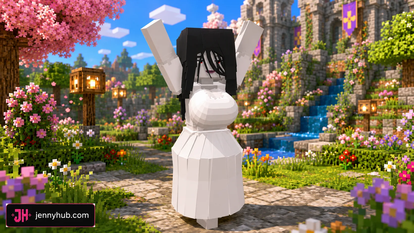 Jenny Mod Allie Pack for Minecraft PE and Bedrock with 20 character models