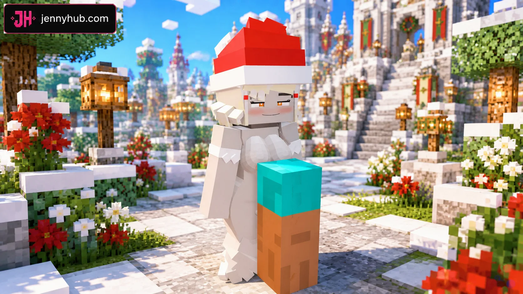 Jenny Mod Allie fantasy model for Minecraft Bedrock