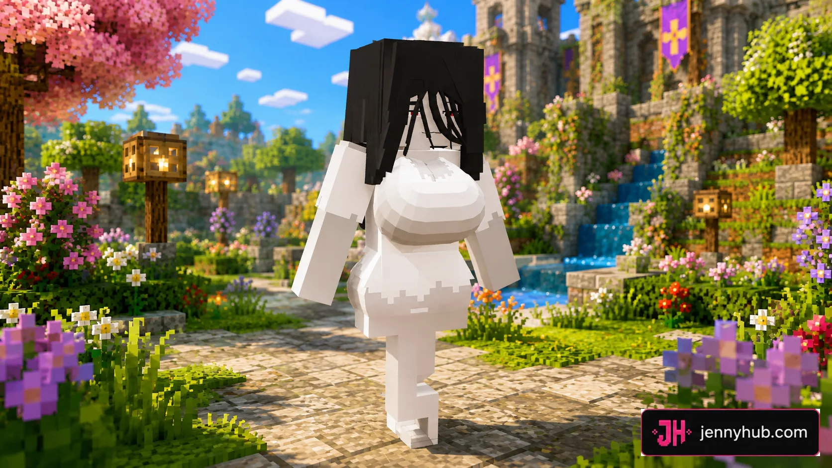 Minecraft Bedrock Allie model screenshot