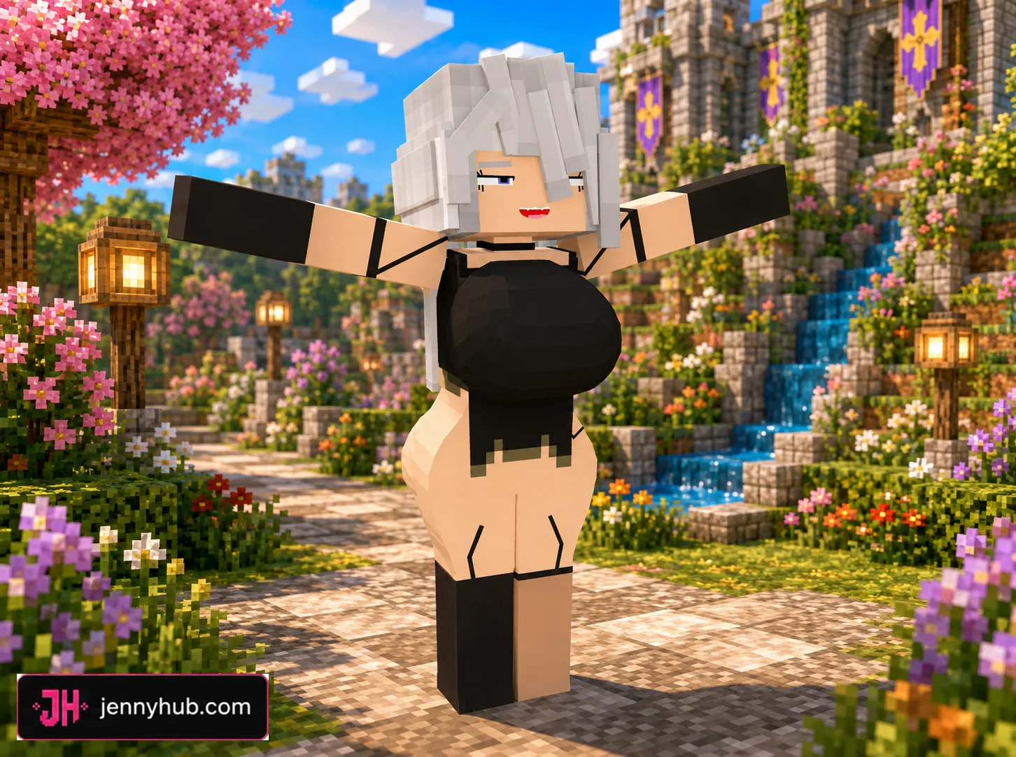 Custom Allie replacement model in Minecraft PE