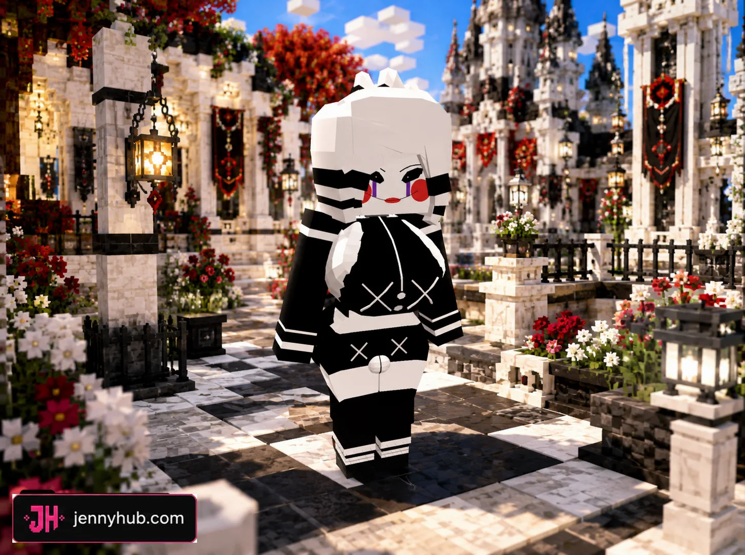 Allie Pack individual model preview for Minecraft PE
