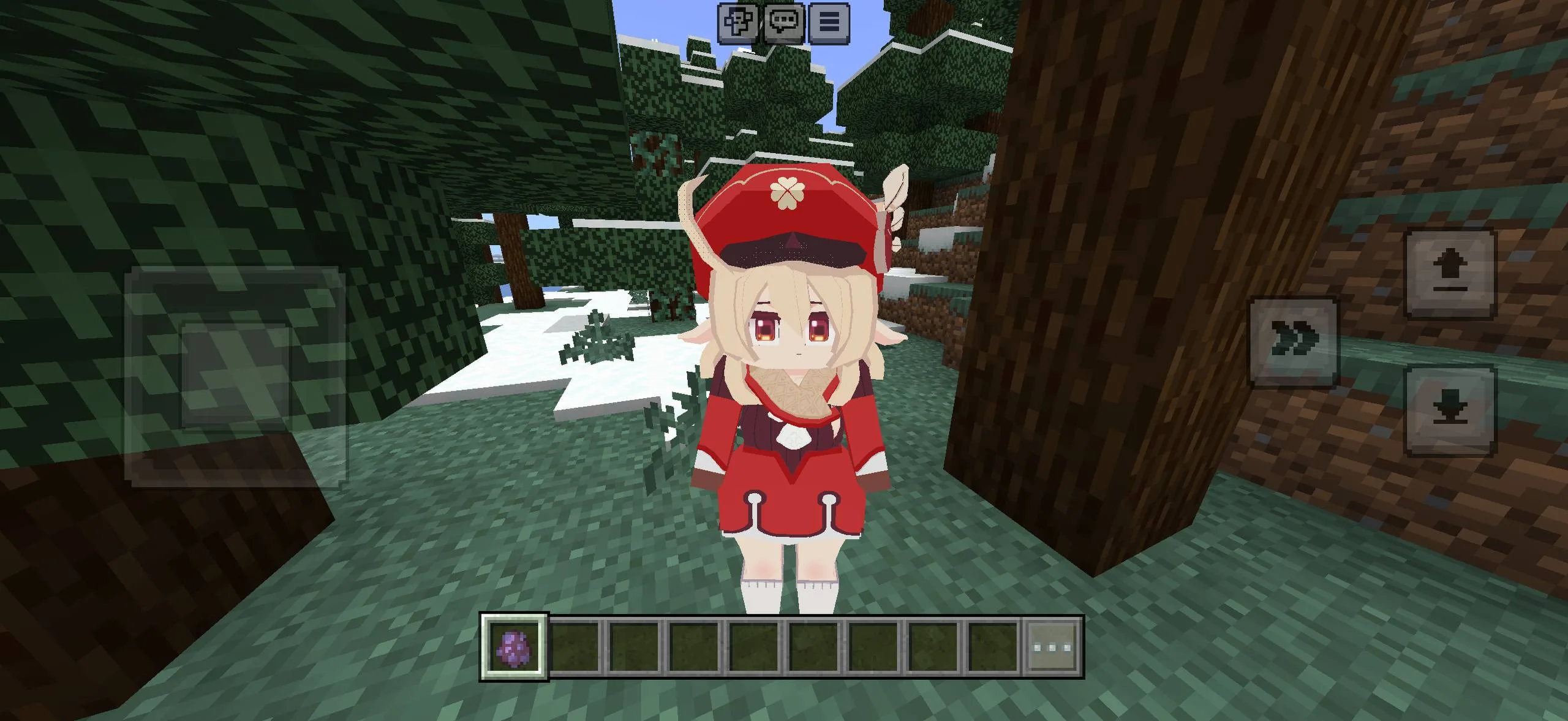 Minecraft PE Luna character model preview