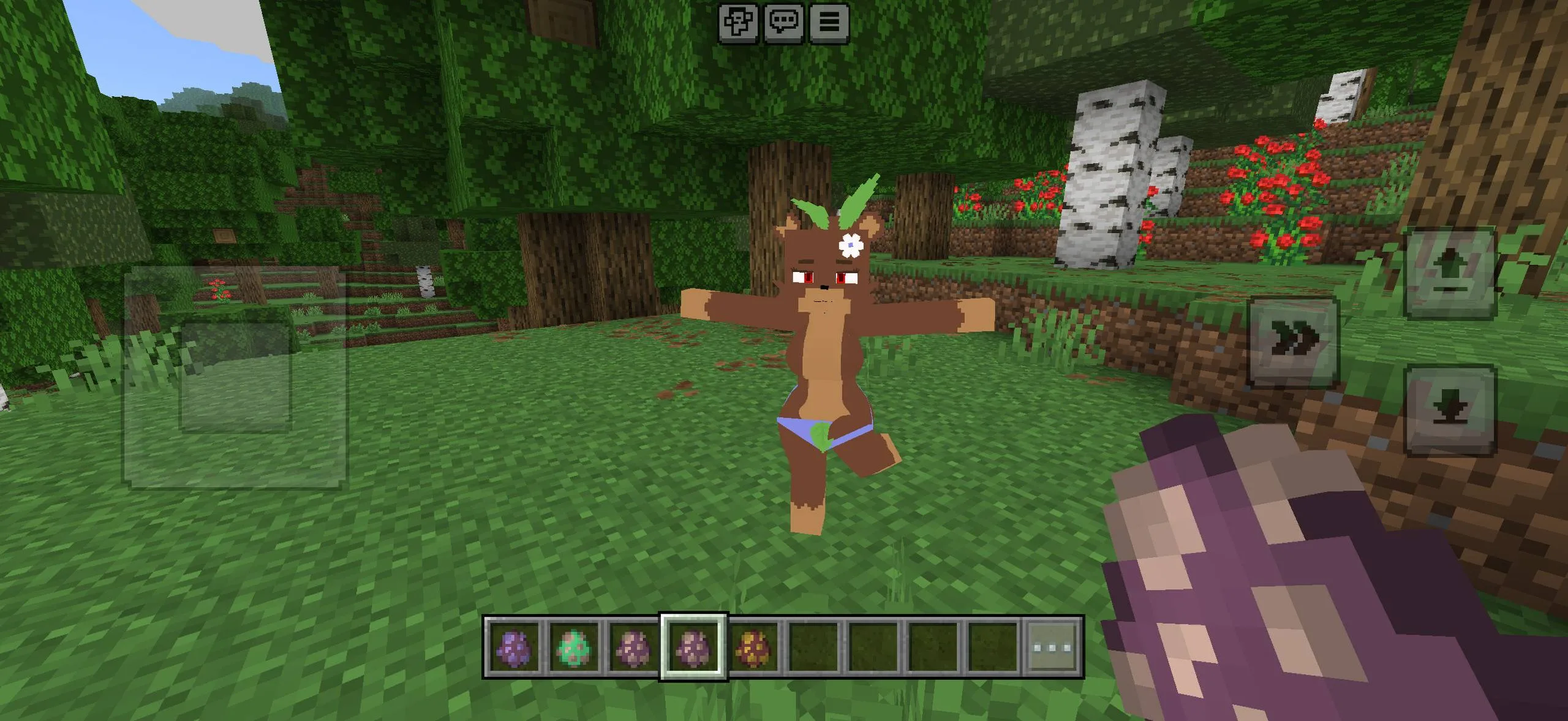 Bia character in Minecraft PE