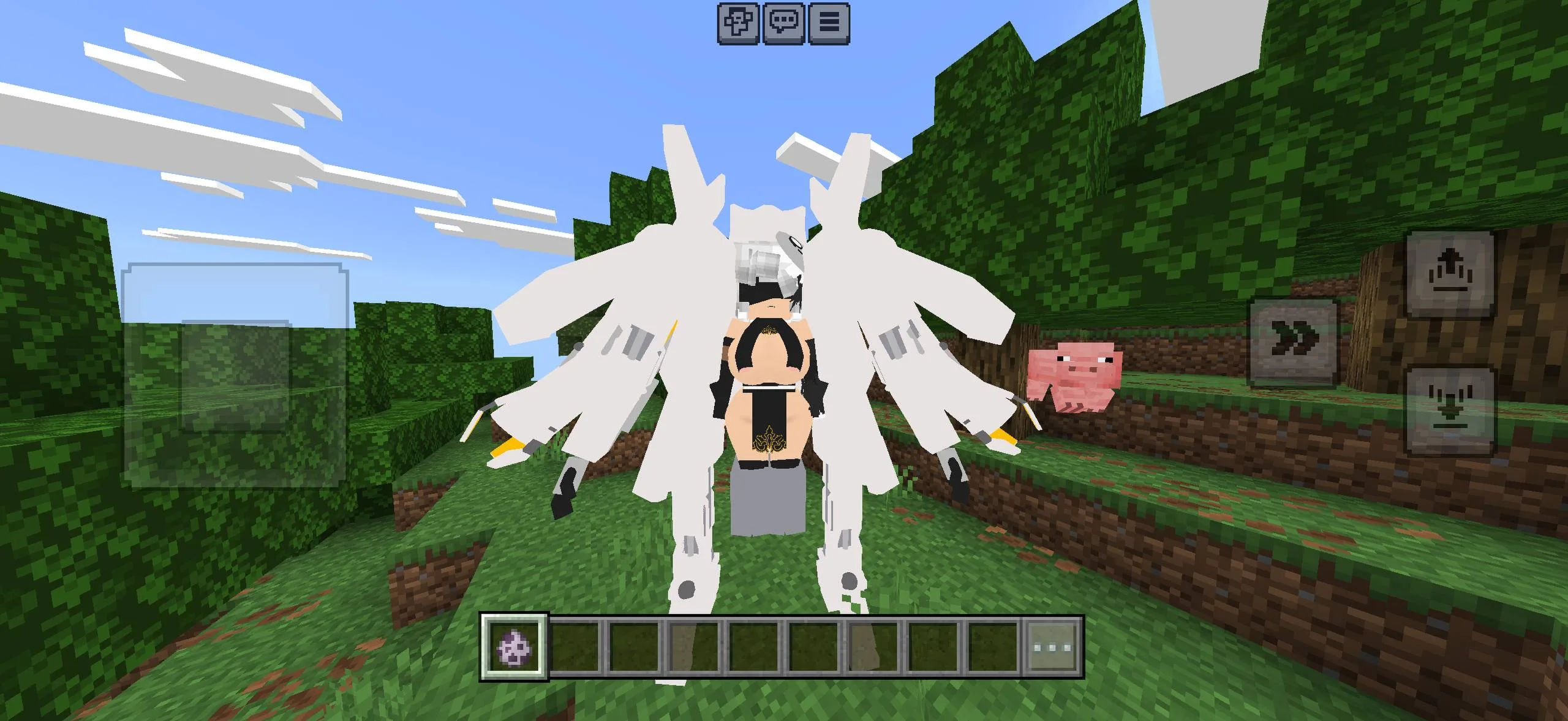 Minecraft Bedrock Galath character model