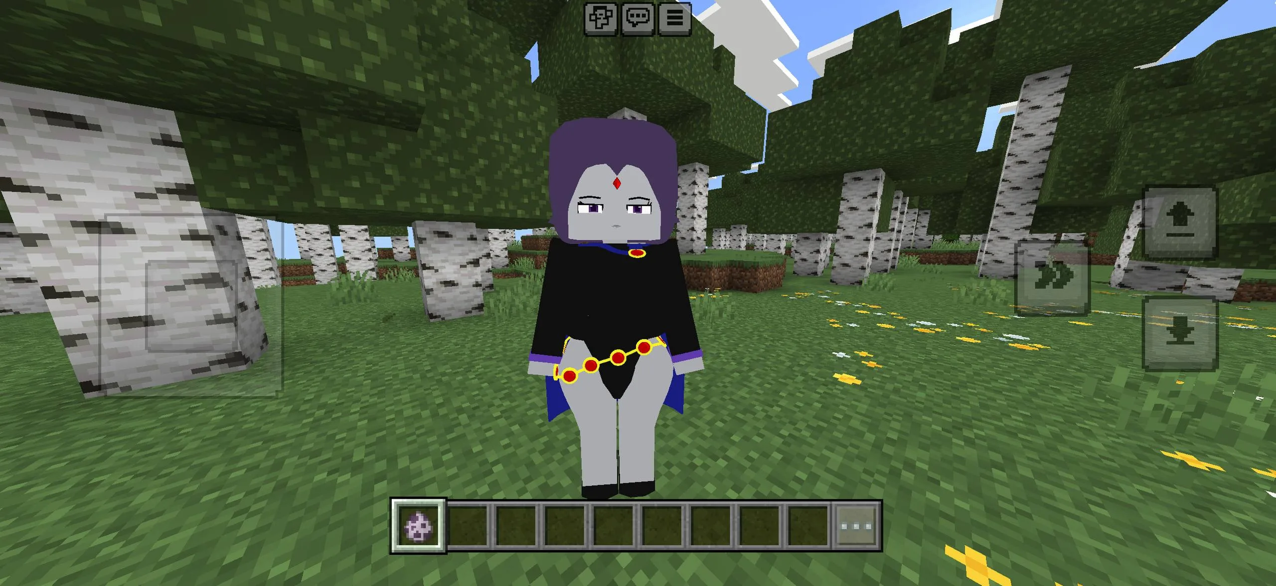 Dark fantasy Galath model for Minecraft PE