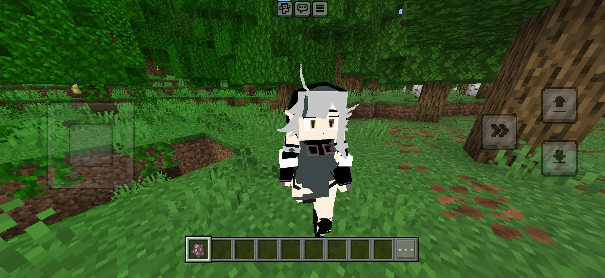 Anime-inspired Bia model for Minecraft PE