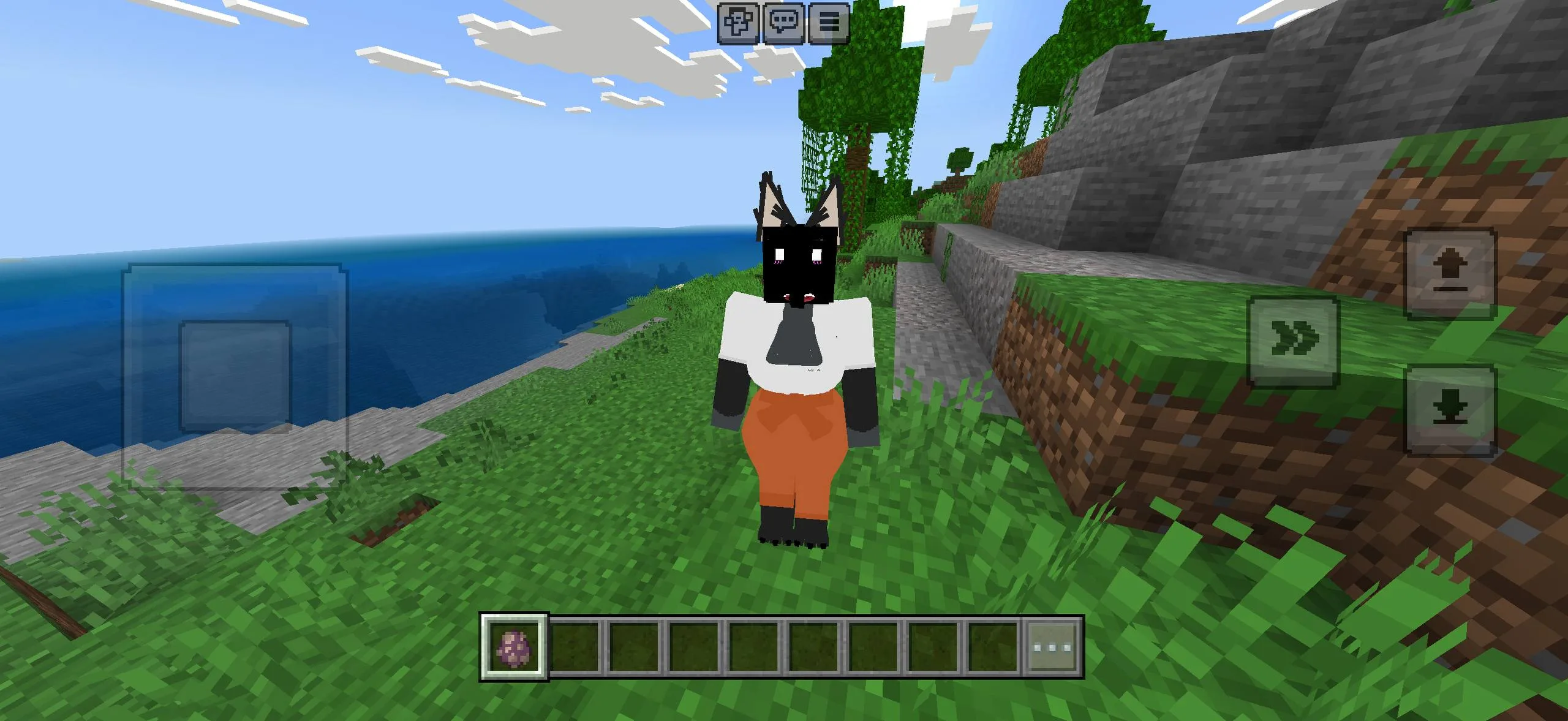 Minecraft PE Bia anime-style model