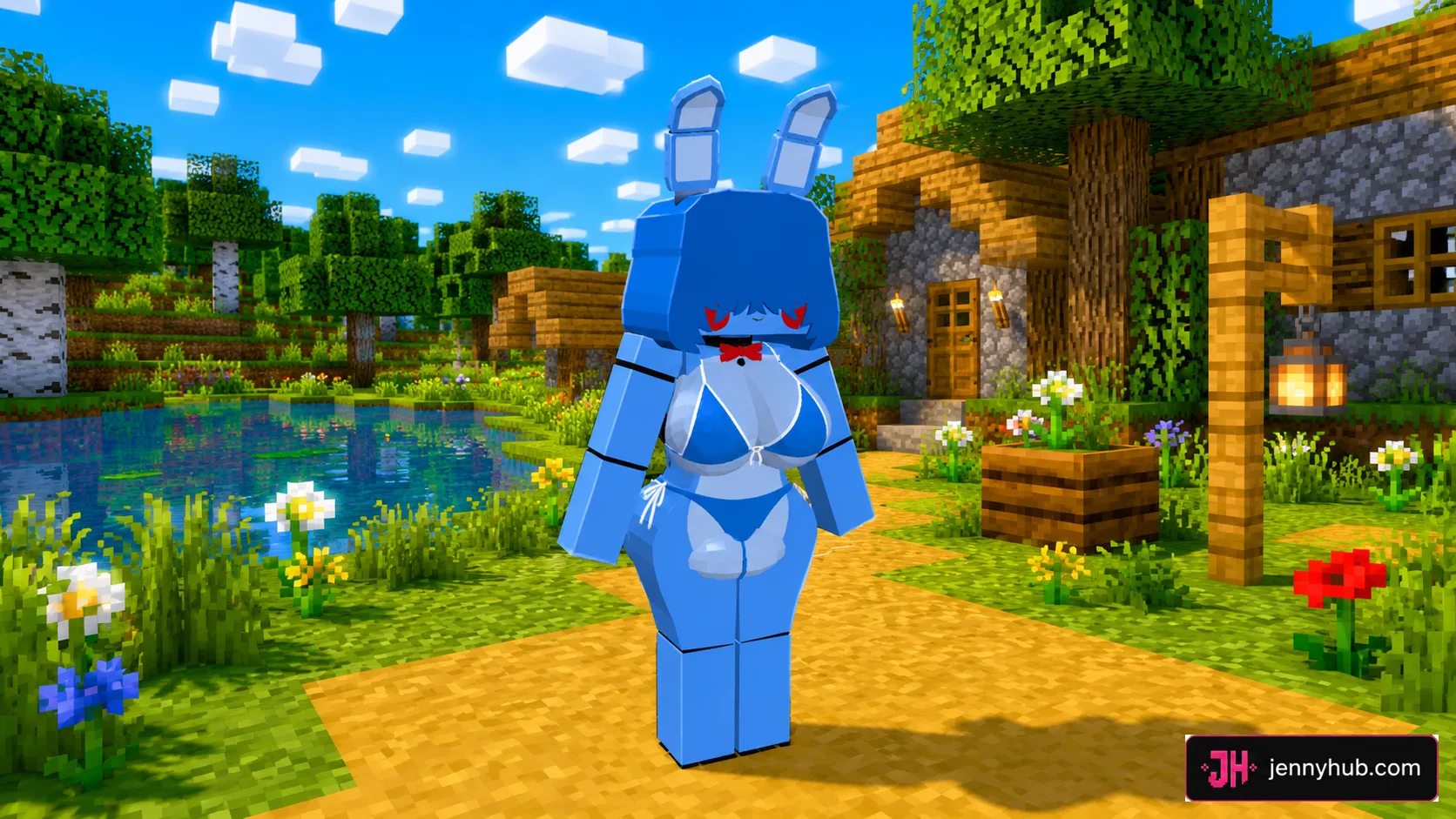 Blue FNAF SL Pack model for Jenny Mod Manglelie