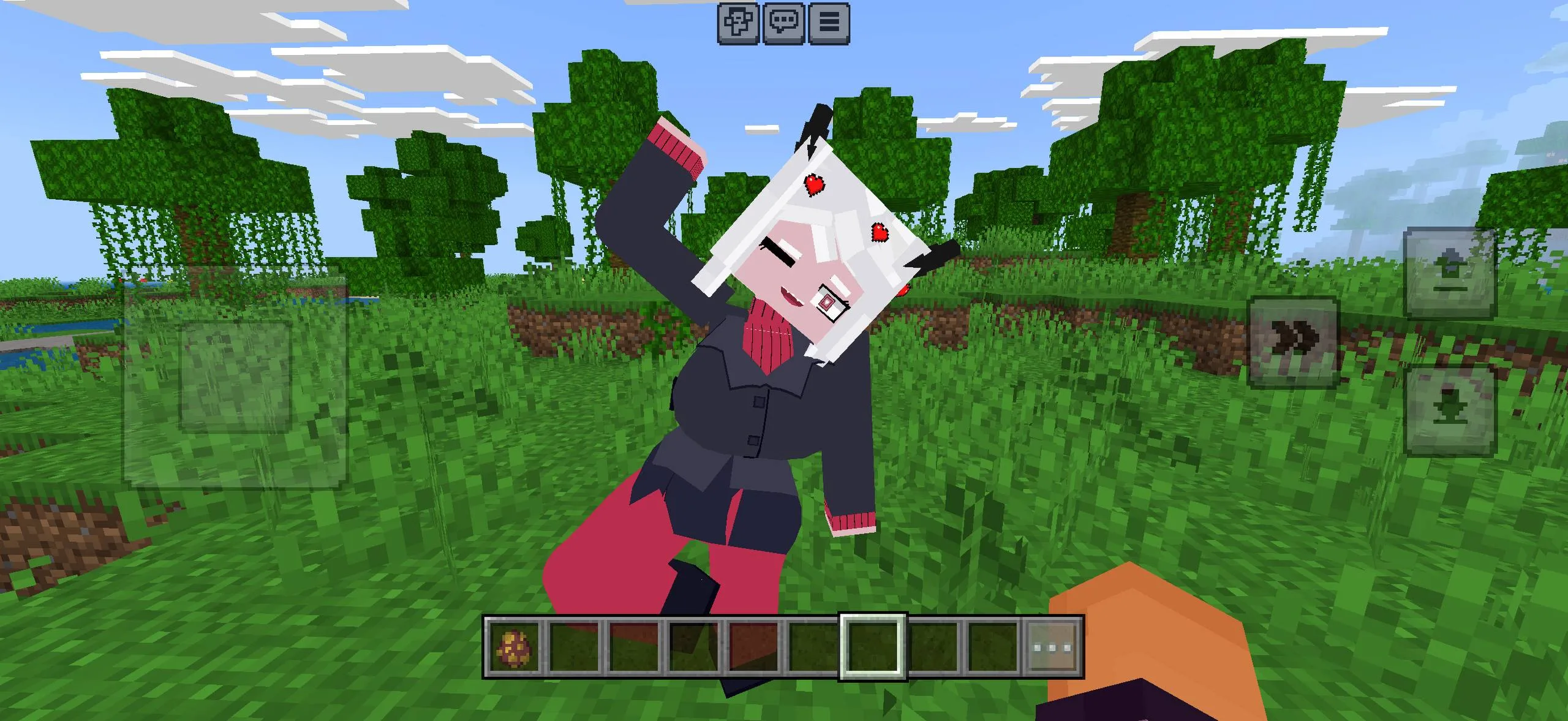 Jenny Mod Pack anime-inspired model for Bedrock