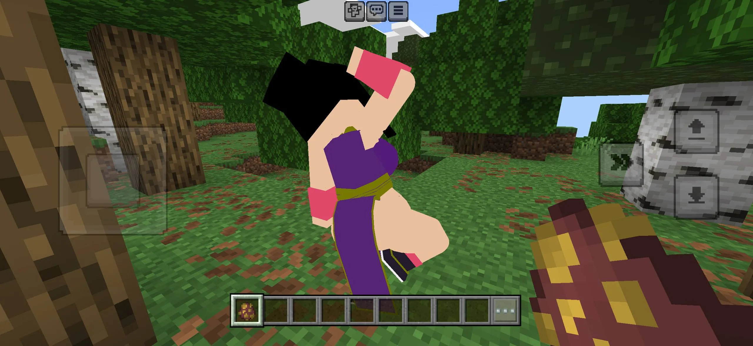 Jenny Mod Pack character variant in Minecraft Bedrock