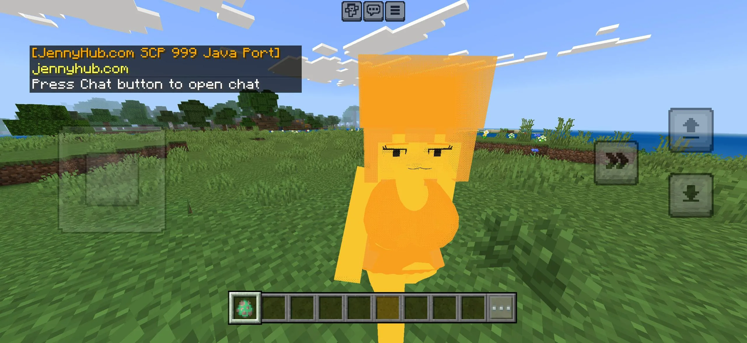 Minecraft Bedrock Slime Girl skin preview